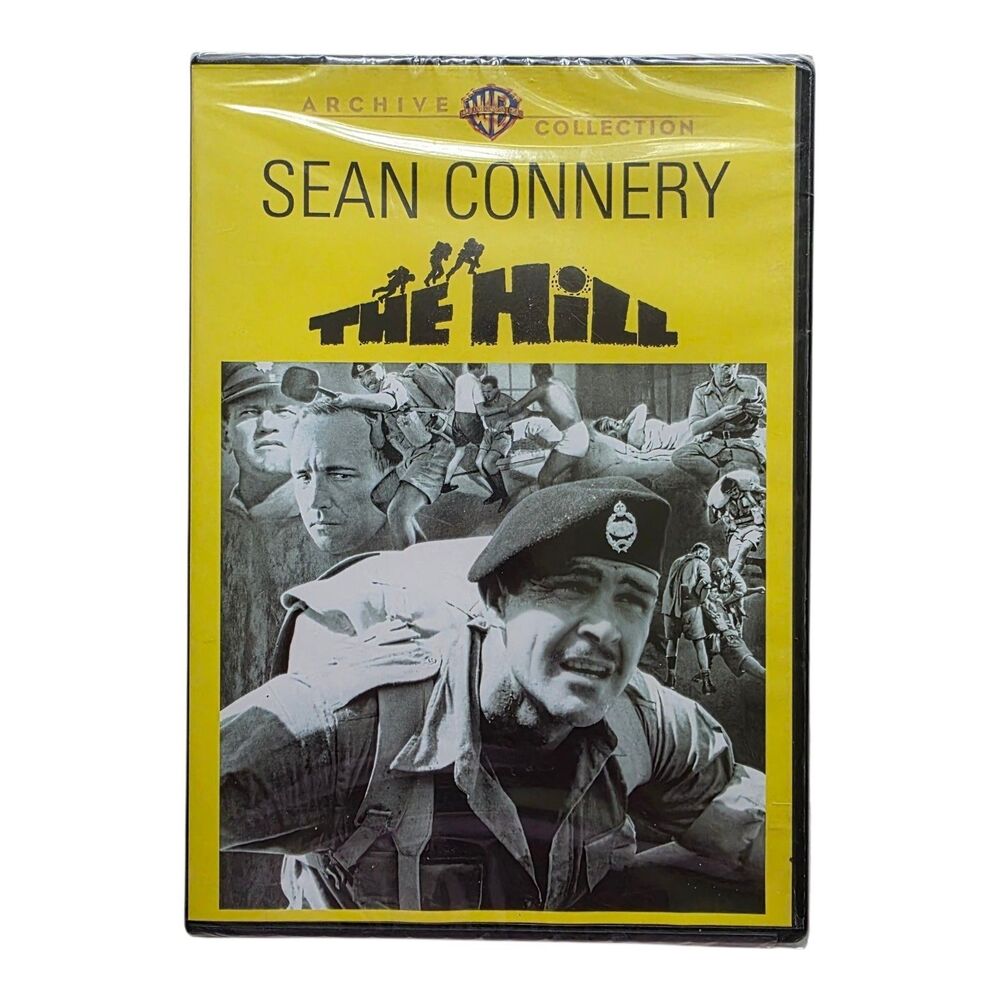 The Hill DVD Sean Connery, Harry Andrews, Ian Bannen, Ossie Davis 1965 NEW
